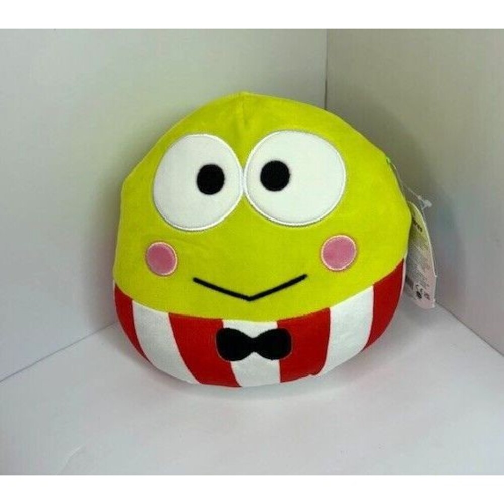 Keroppi Squishmallow Frog Hello Kitty Sanrio 8” Plush NTW